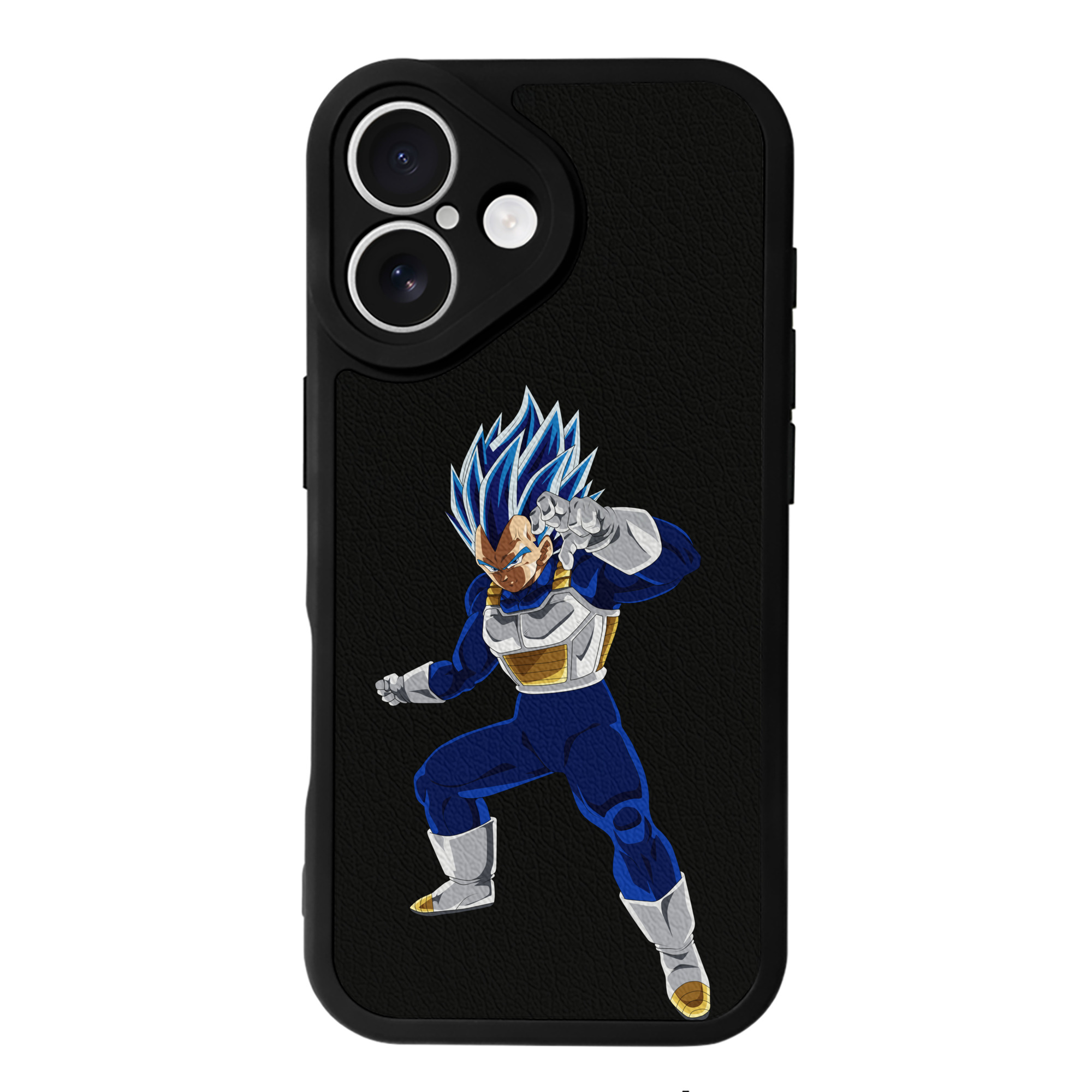 （画像用） ドラゴンボール ベジータ四世（Bejīta Yonsei）DRAGON BALL Vegeta IV 【iPhone 16シリーズ対応】シリコンスマホケース（レザー調） 材質：シリコン
